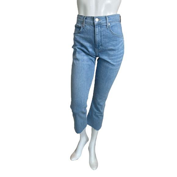 Veronica BeardWomen's Light Wash Carly Kick Flare High Rise JeansSize: 28